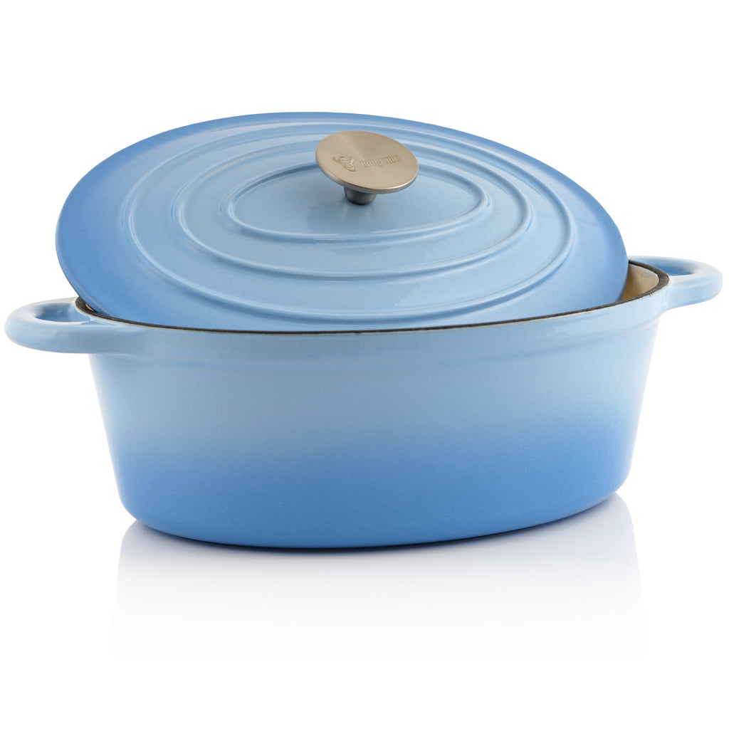 Cocotte, cast iron, enamelled, 4.3 liters, oval