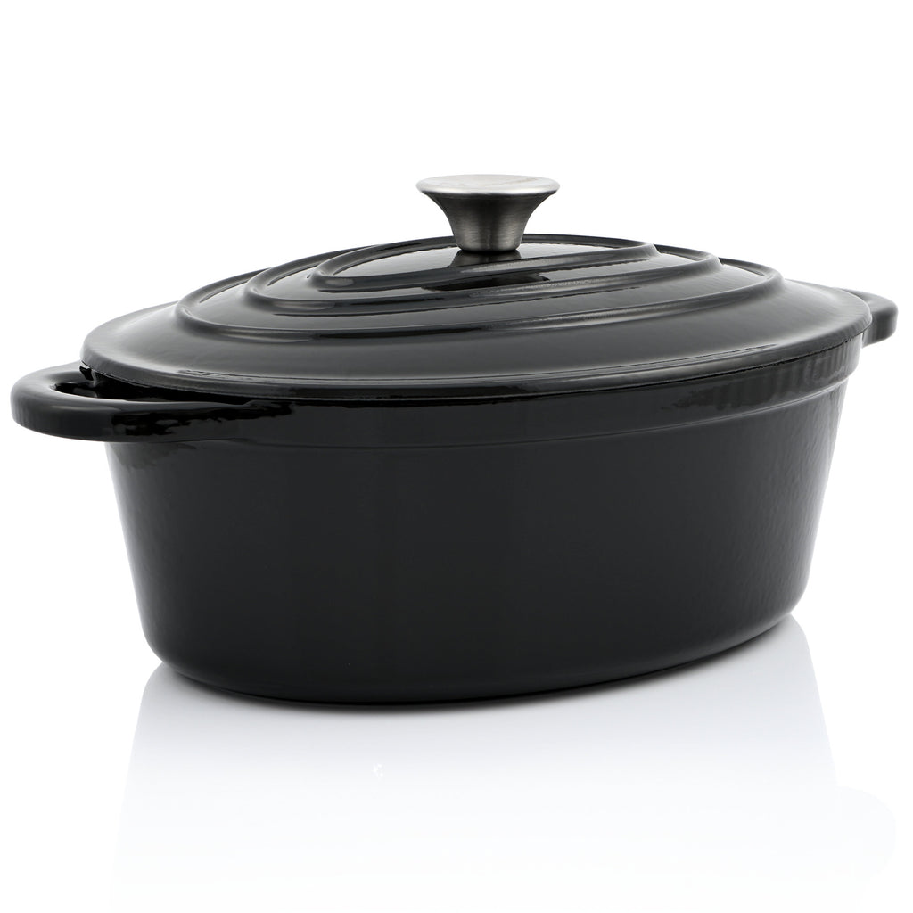 Cocotte, Gusseisen, Emailliert, 4,3 Liter, oval