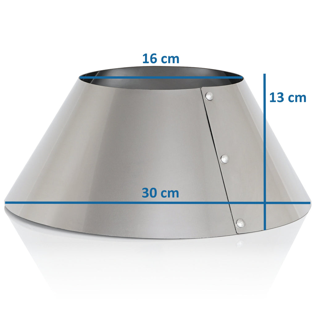 Panier à charbon « Volcano » pour cuisson indirecte dans un barbecue à charbon de bois.