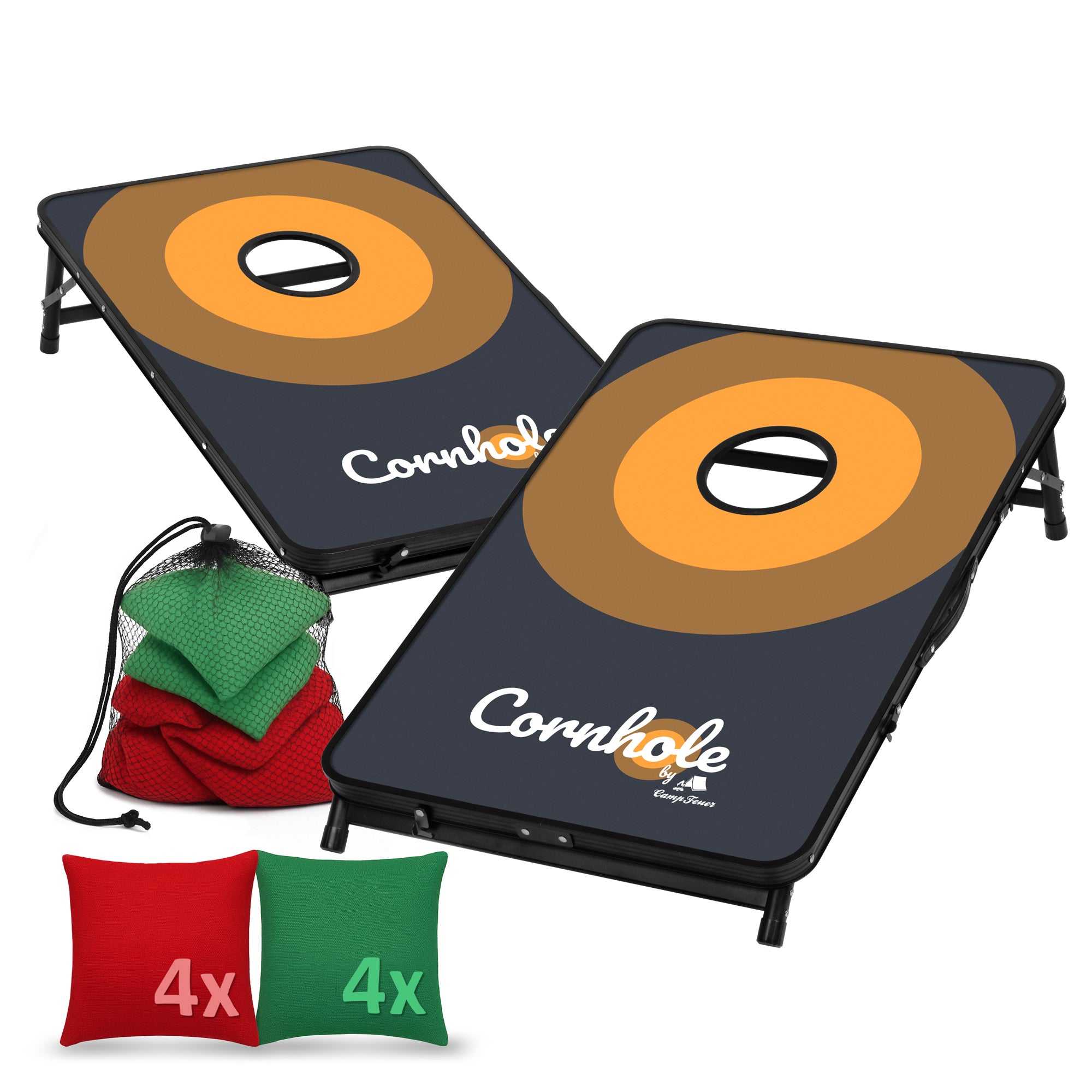 Cornhole Game, Official Set, 2 Boards, 8 Bean Bags, 90 x 60 cm