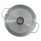 Grill à poulet en acier inoxydable, Ø 30 cm, avec récipient à arômes et bac de récupération des graisses