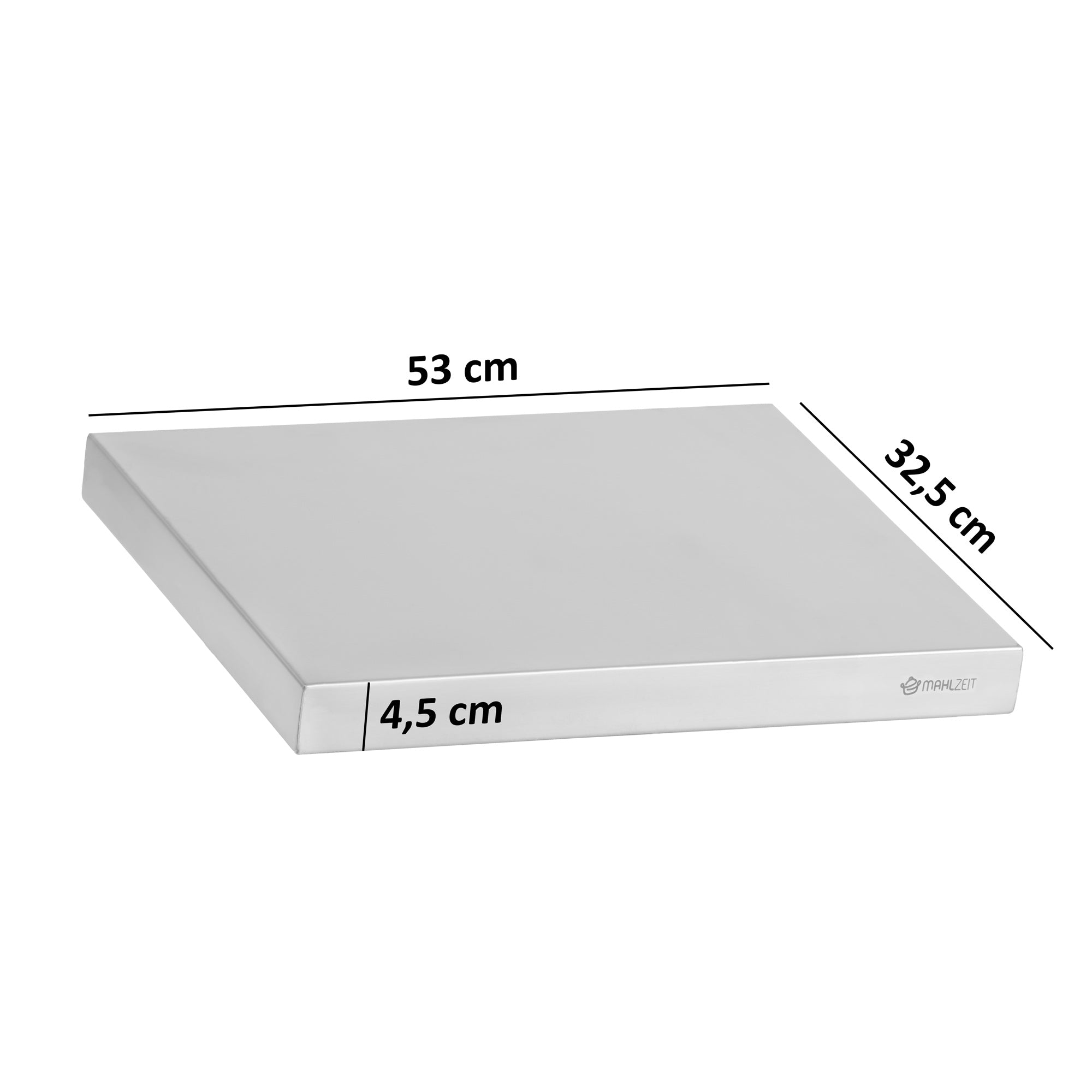 Chilled serving platter, (H) 4.5 cm, serving tray