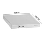 Chilled serving platter, (H) 4.5 cm, serving tray