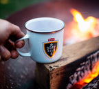 Mug "Dopfheld", enamel, 350 ml, coffee mug for camping