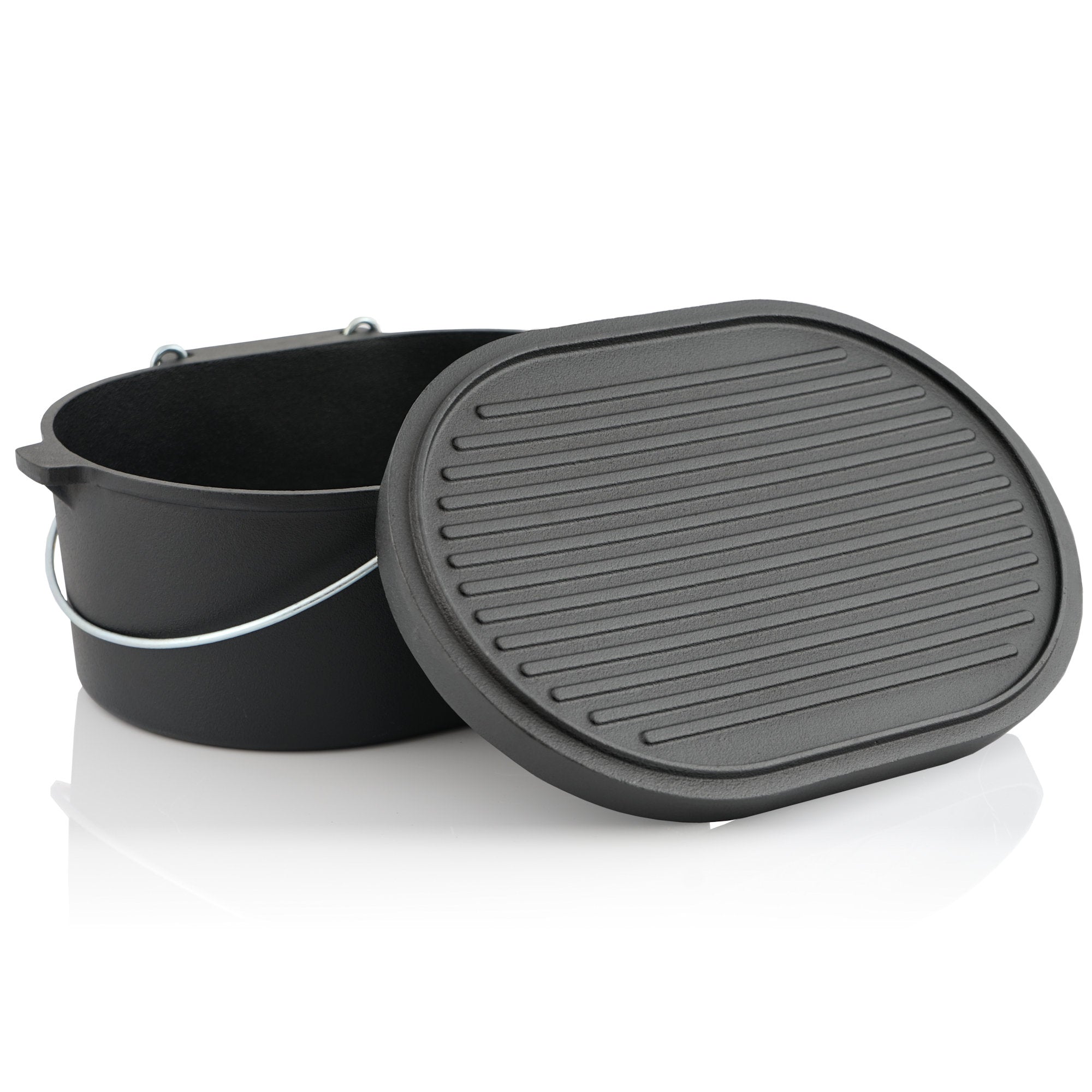 Dutch Oven, Gusseisen, 9,3 Liter