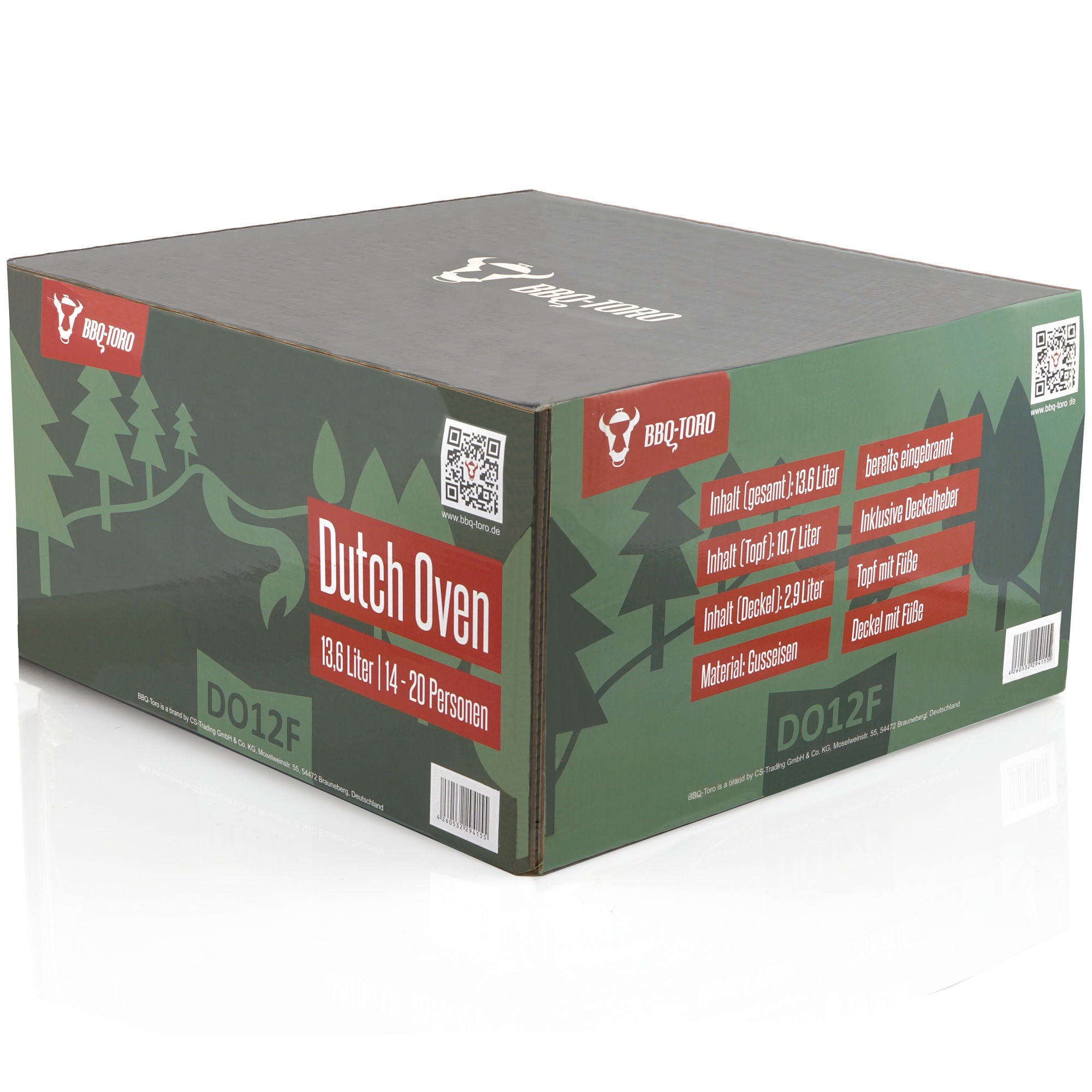 Dutch Oven "Forest", cast iron