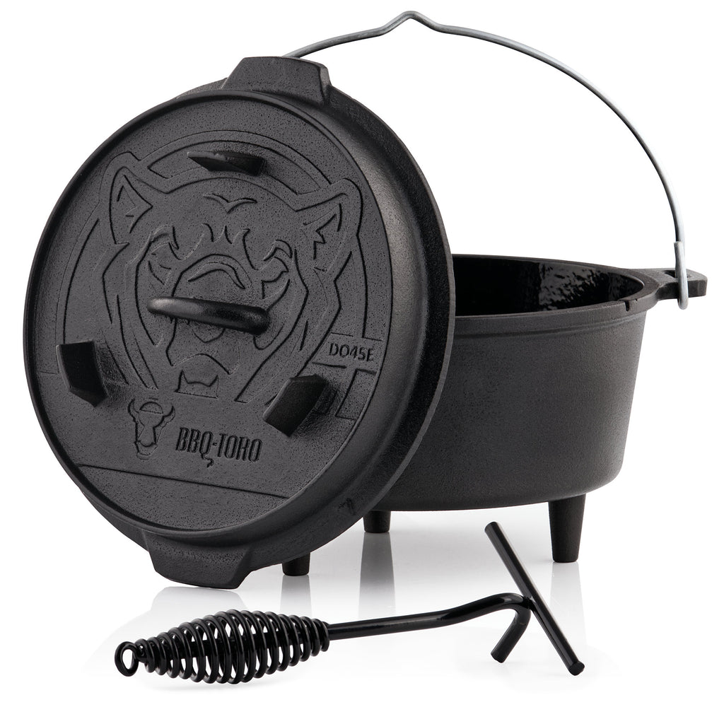 Dutch oven "enamel", cast iron