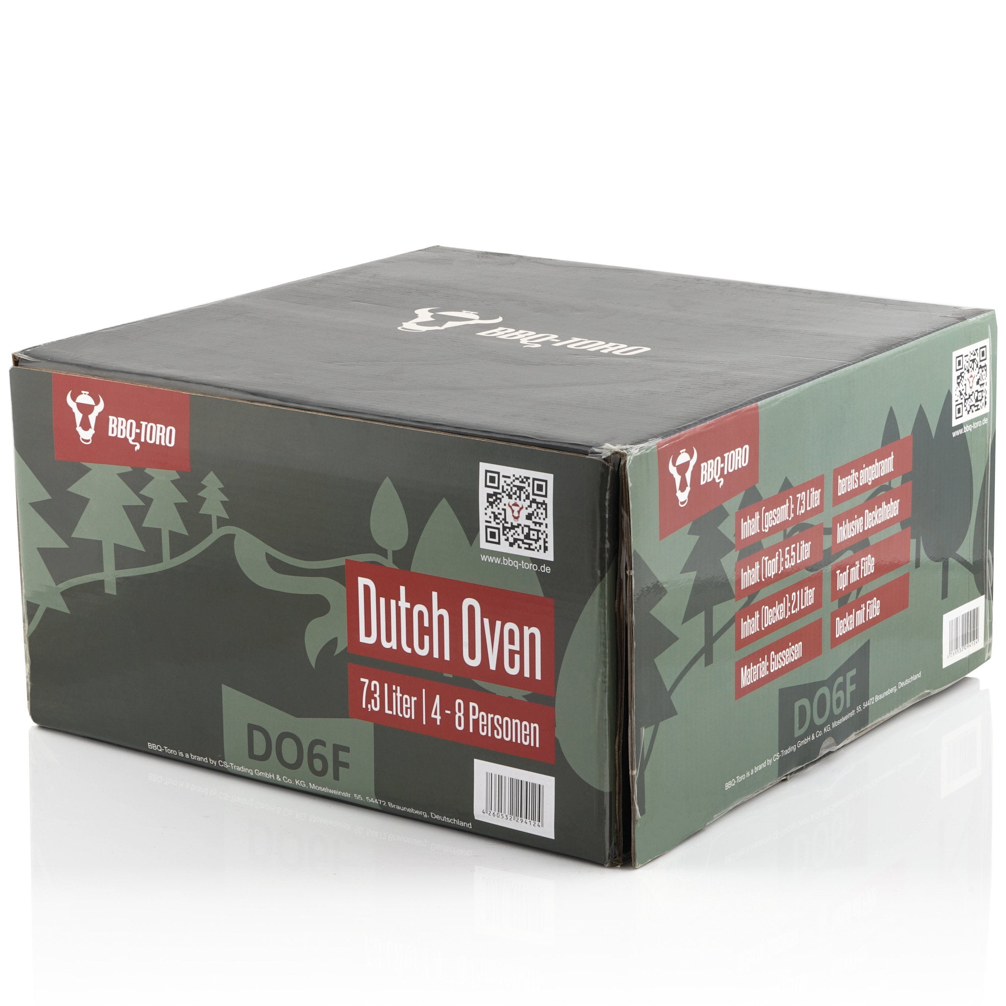 Dutch Oven "Forest", cast iron