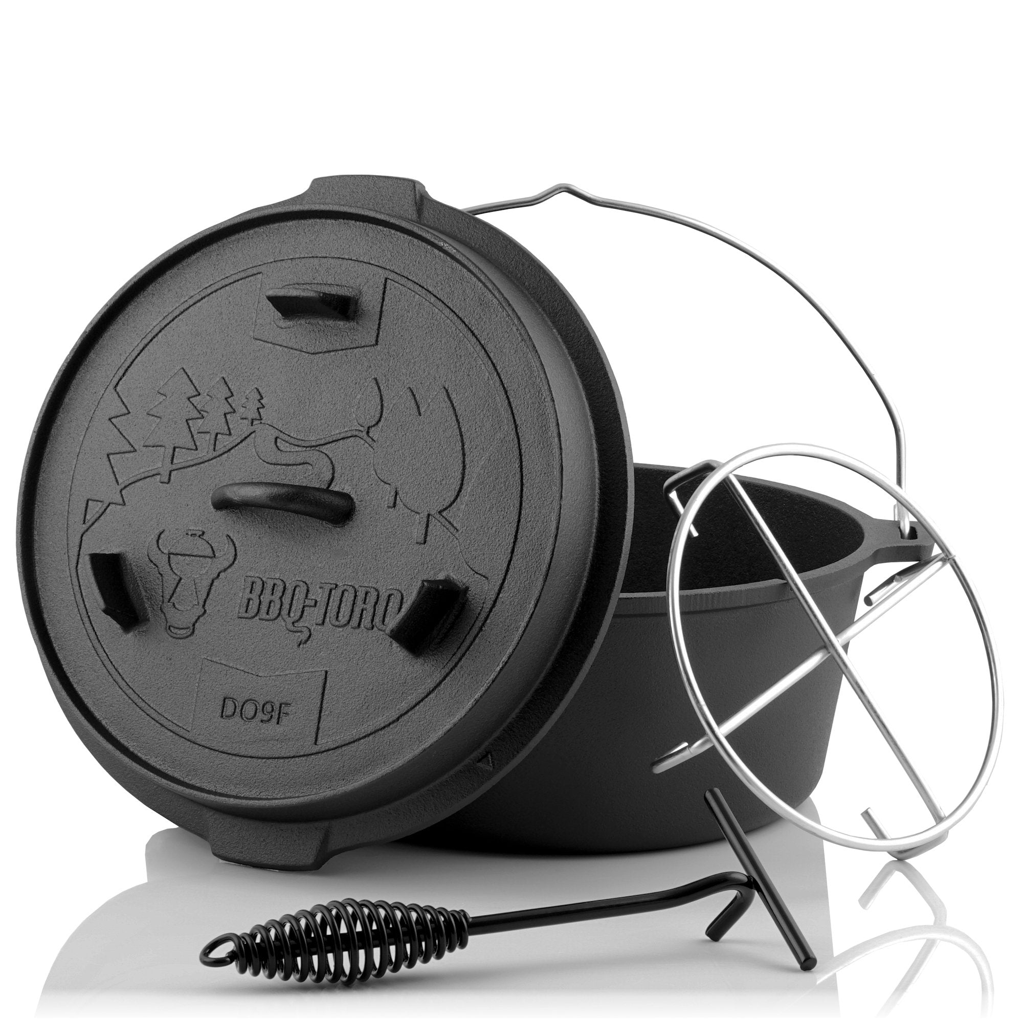 Dutch Oven "Forest", cast iron