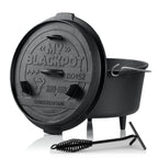 Dutch oven "My Blackpot", cast iron, 9 liters, including wooden box
