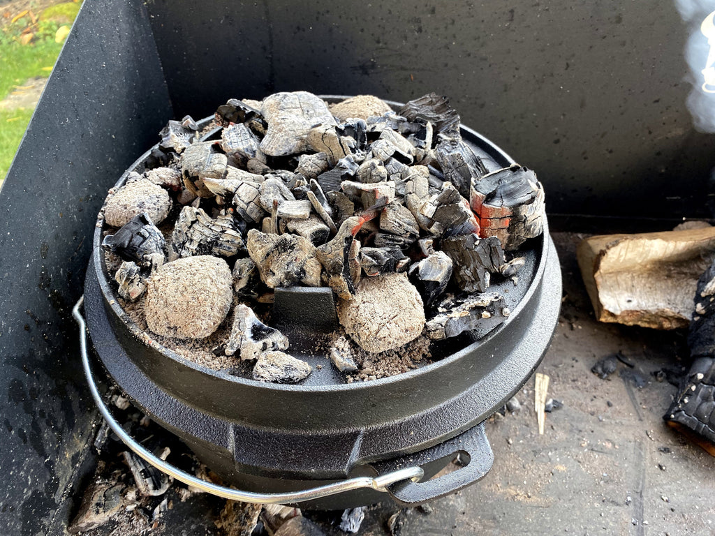Cocotte en fonte « Mein Dopf », 9 litres, avec coffret en bois