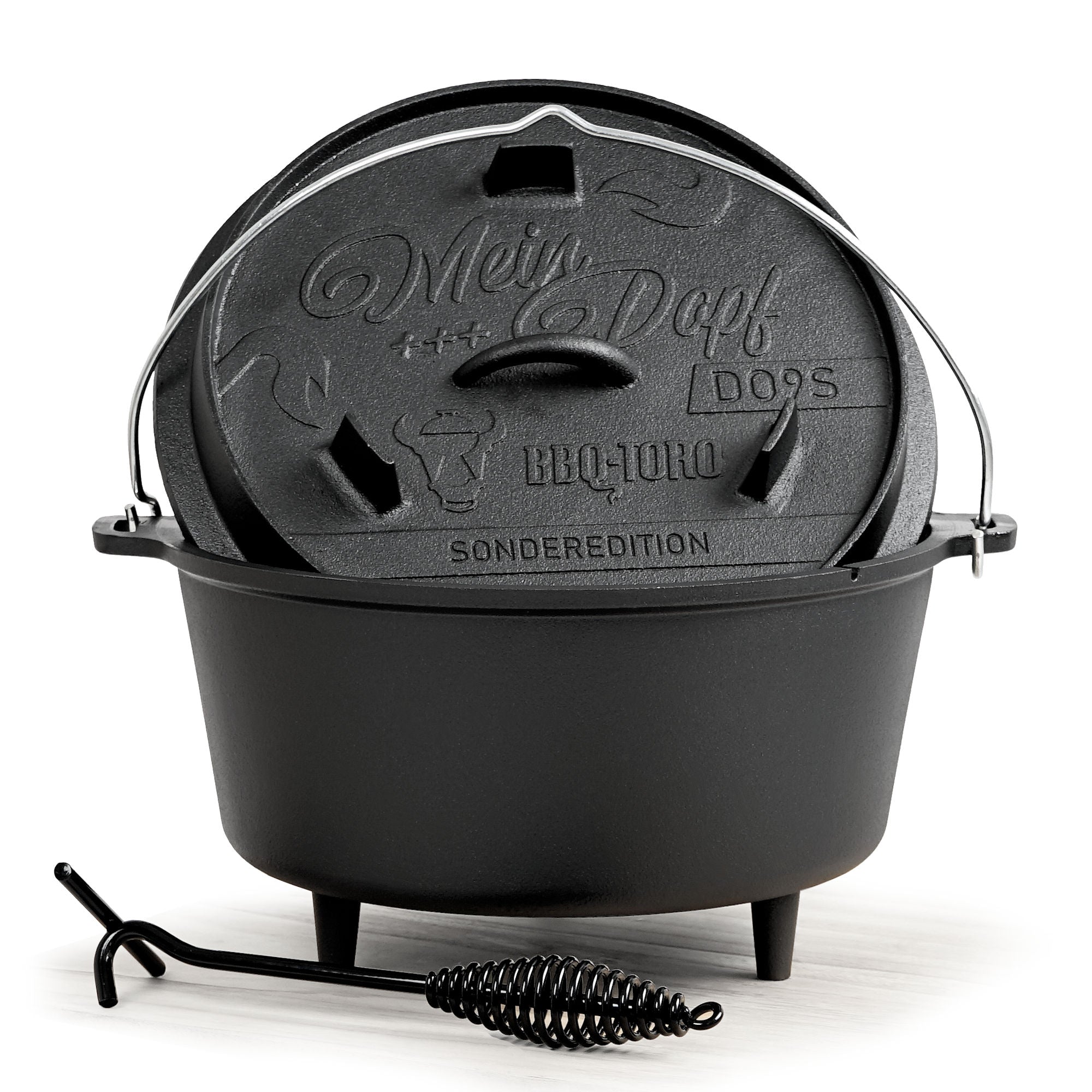 Dutch Oven "Mein Dopf", Gusseisen, 9 Liter