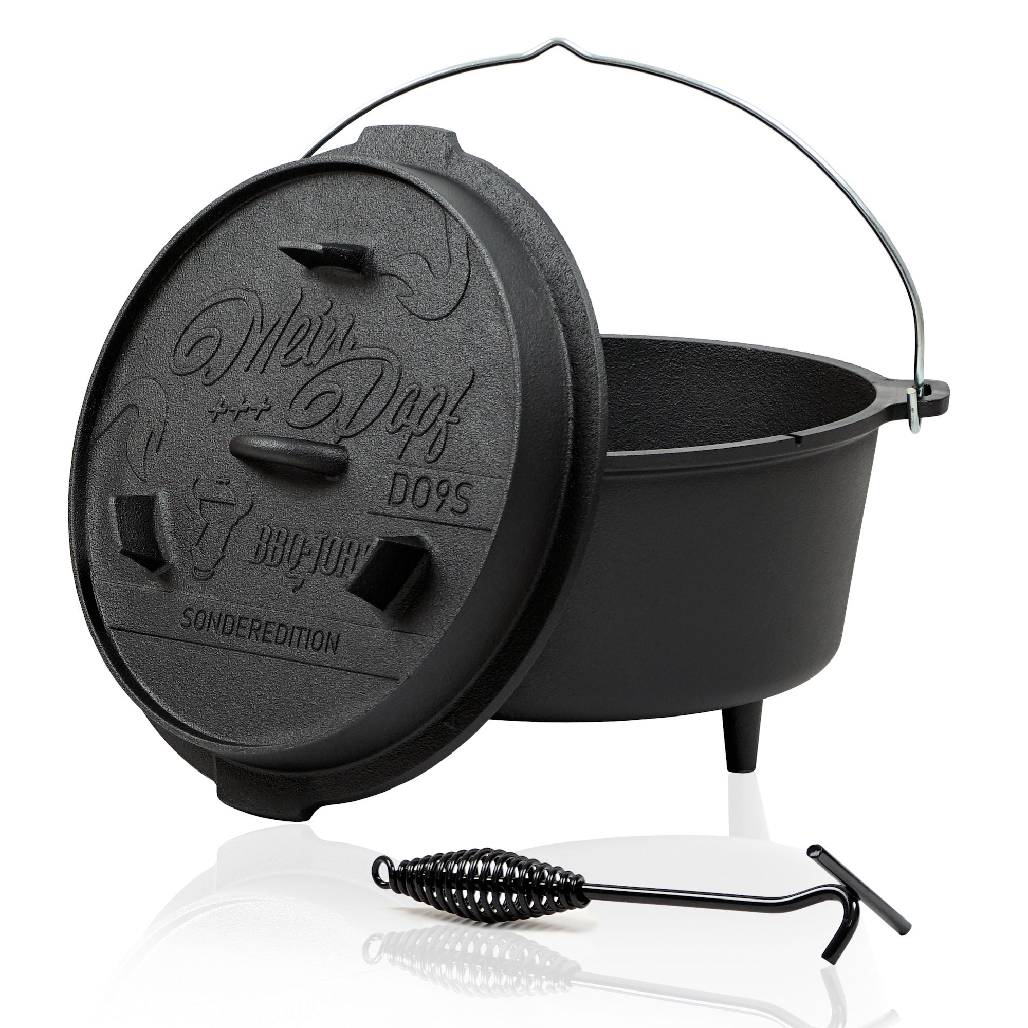 Dutch Oven "Mein Dopf", Gusseisen, 9 Liter
