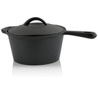Dutch Oven, 7-piece set, cast iron, including wooden box