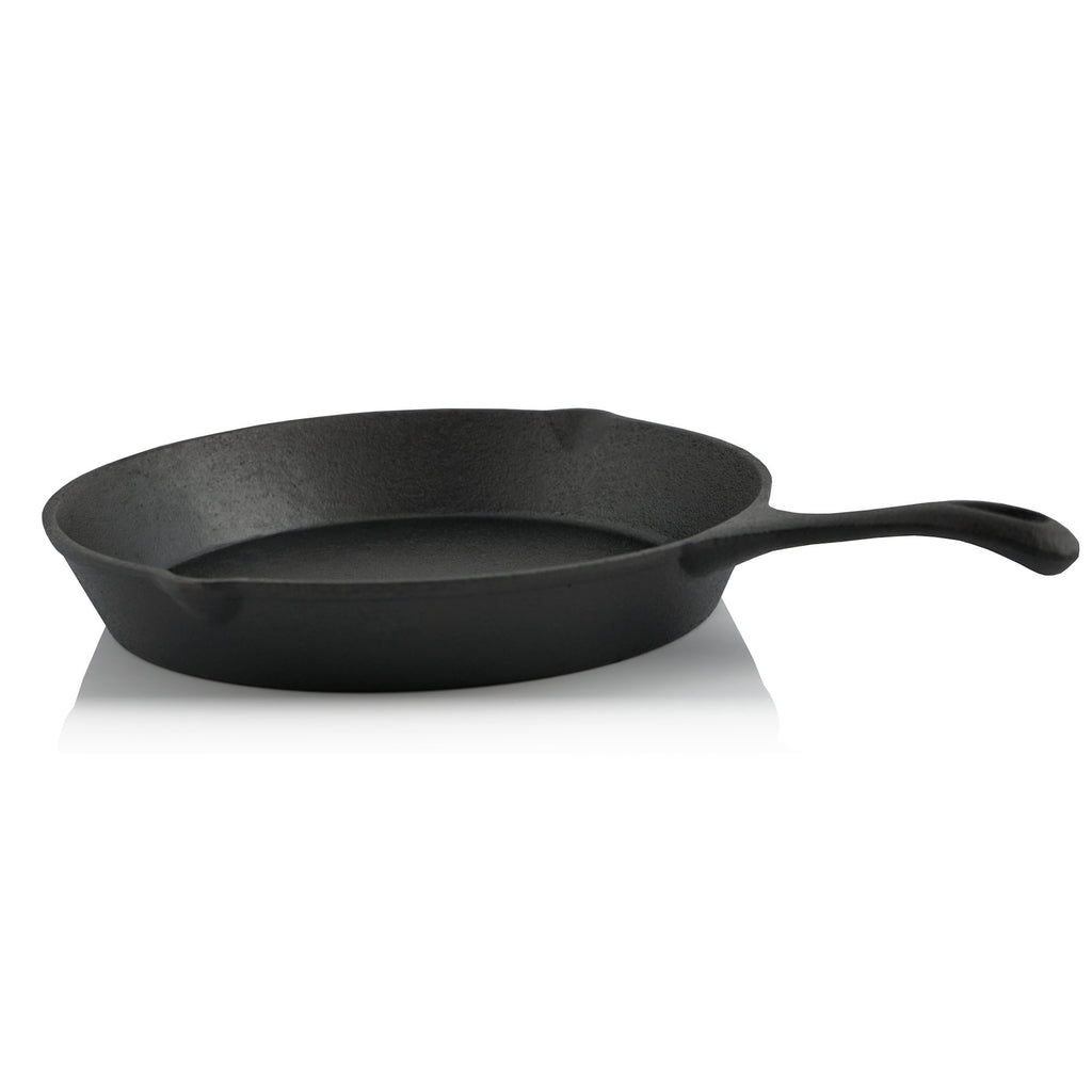 Dutch Oven, 7-piece set, cast iron, including wooden box