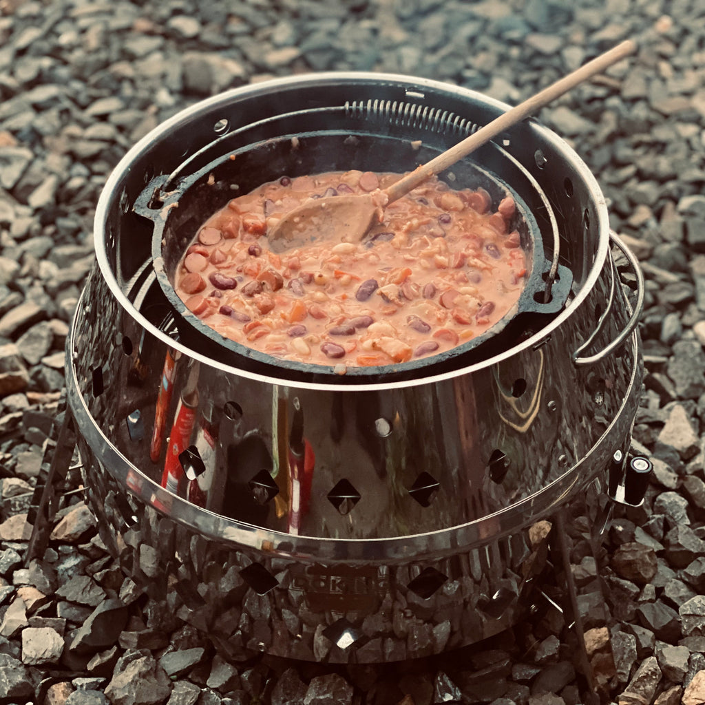 Edelstahl Grill "DOKING" für Dutch Oven