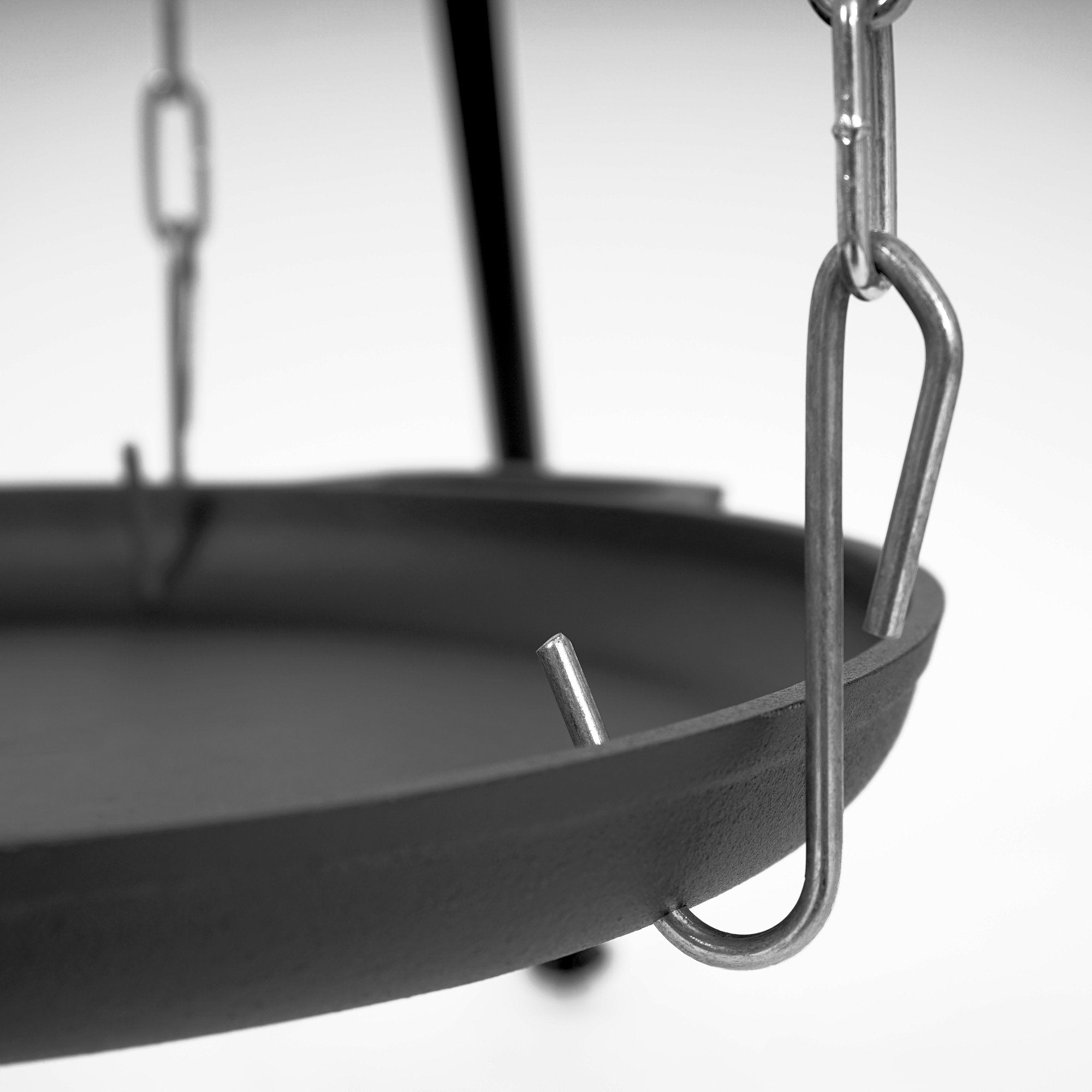 Dutch Oven, 6-piece set, cast iron, including wooden box