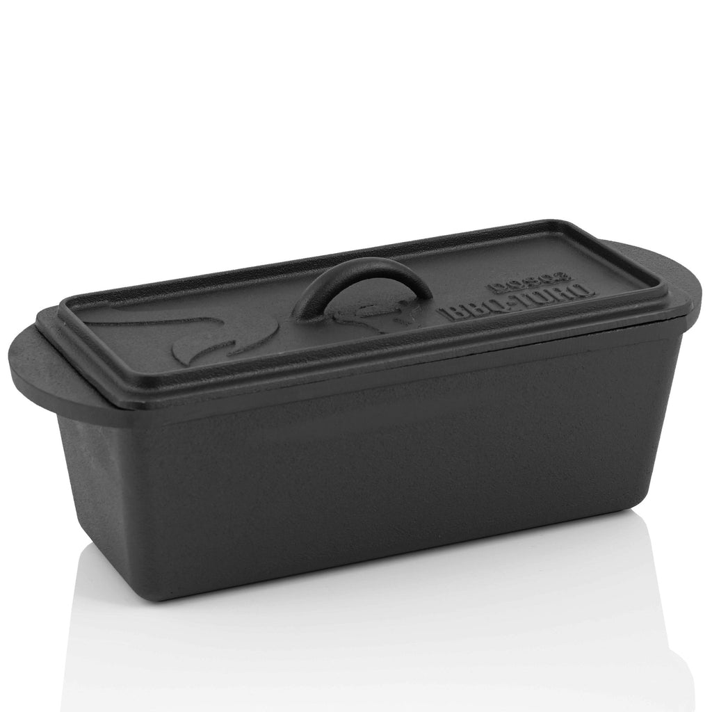 Dutch Oven Backtopf, Gusseisen, inkl. Holzkiste