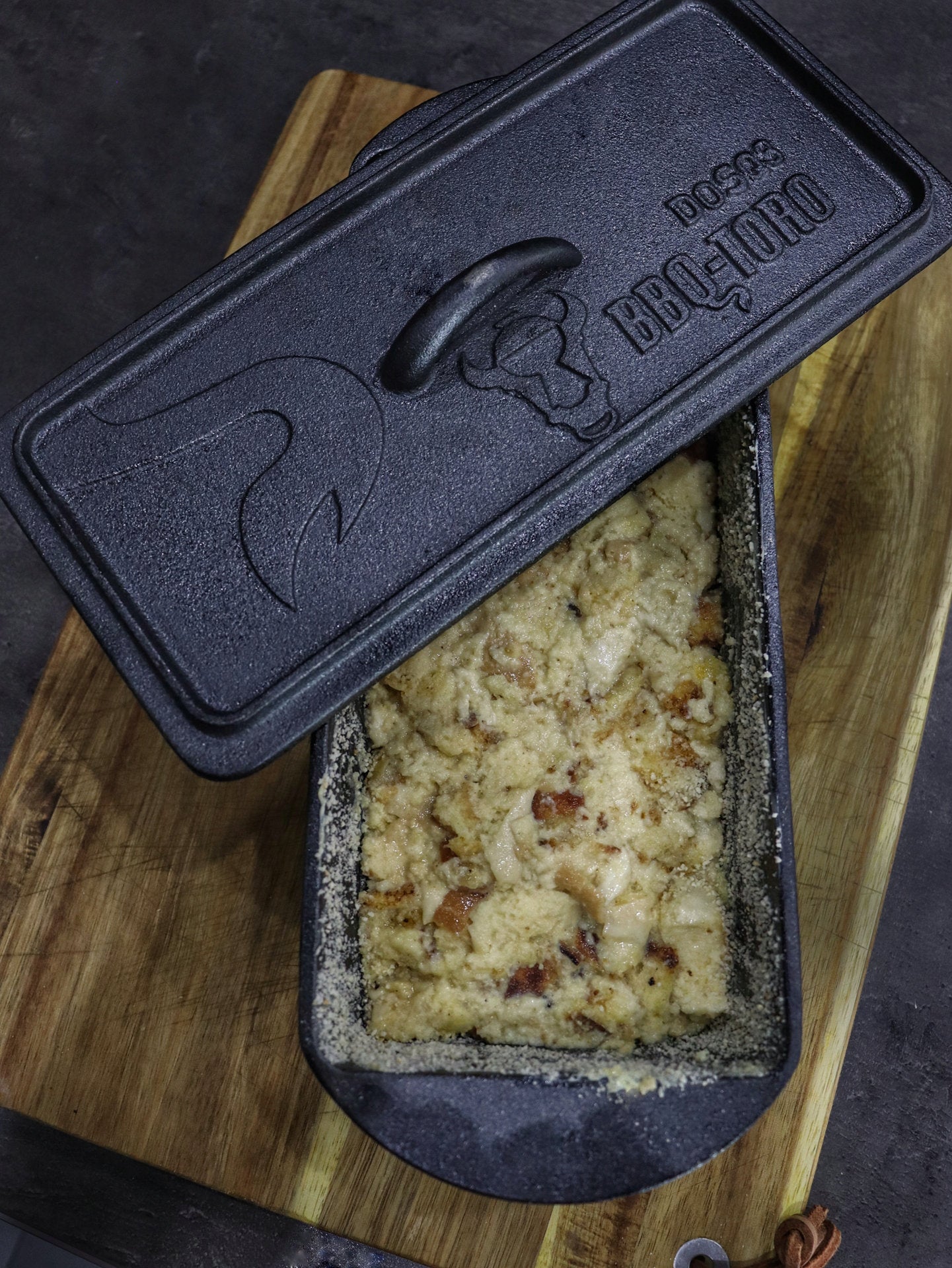 Dutch oven baking pot, 3.0 liters, cast iron