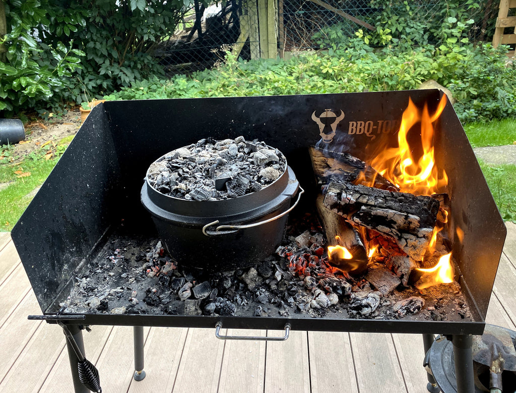 Stahltisch für Dutch Oven