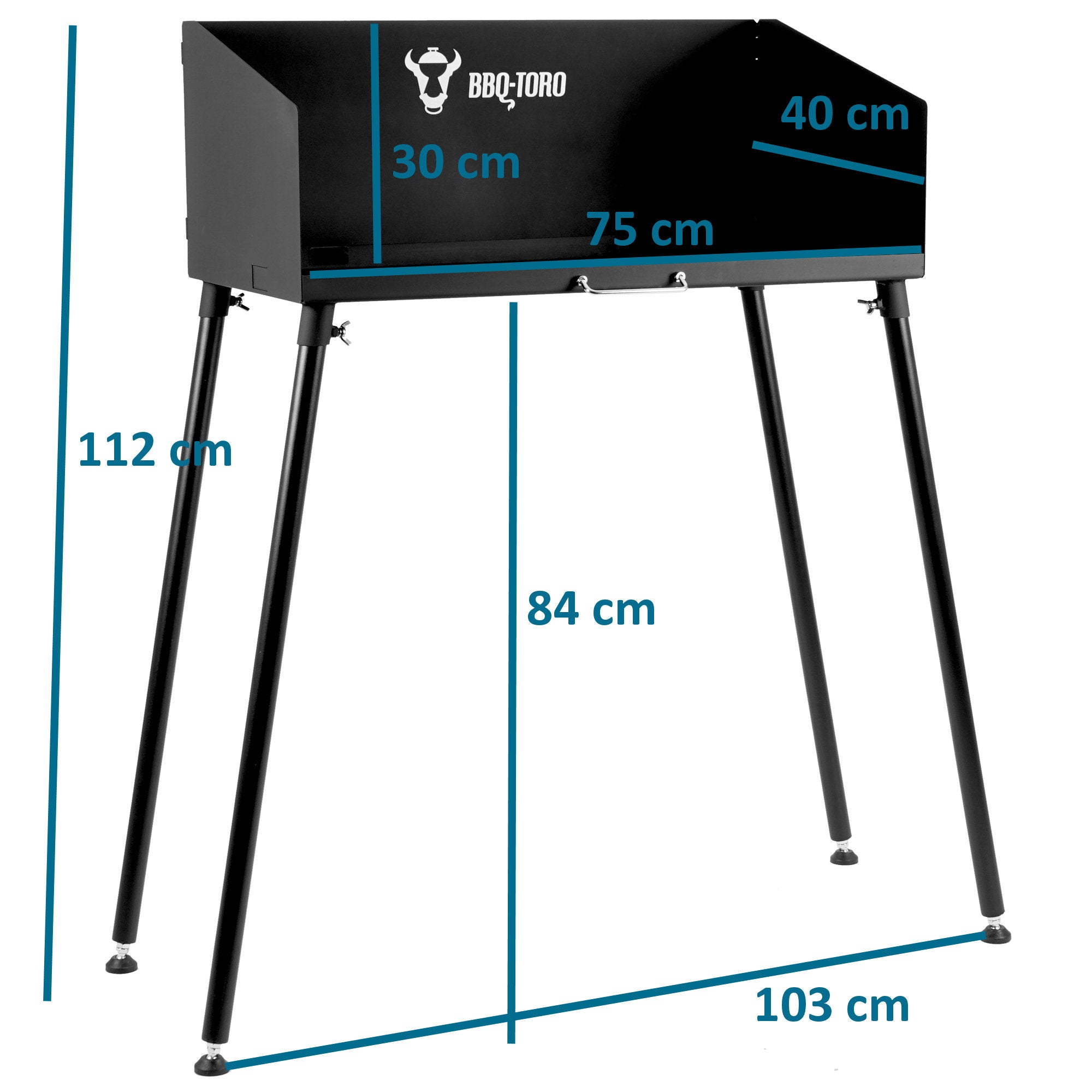 Table en acier pour cocotte en fonte