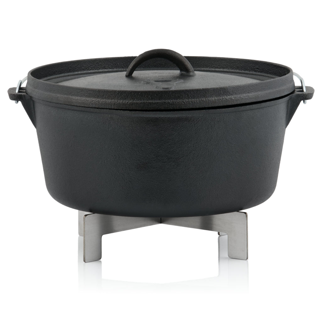 Trivet for Dutch oven, stainless steel, 25 x 25 x 5.6 cm