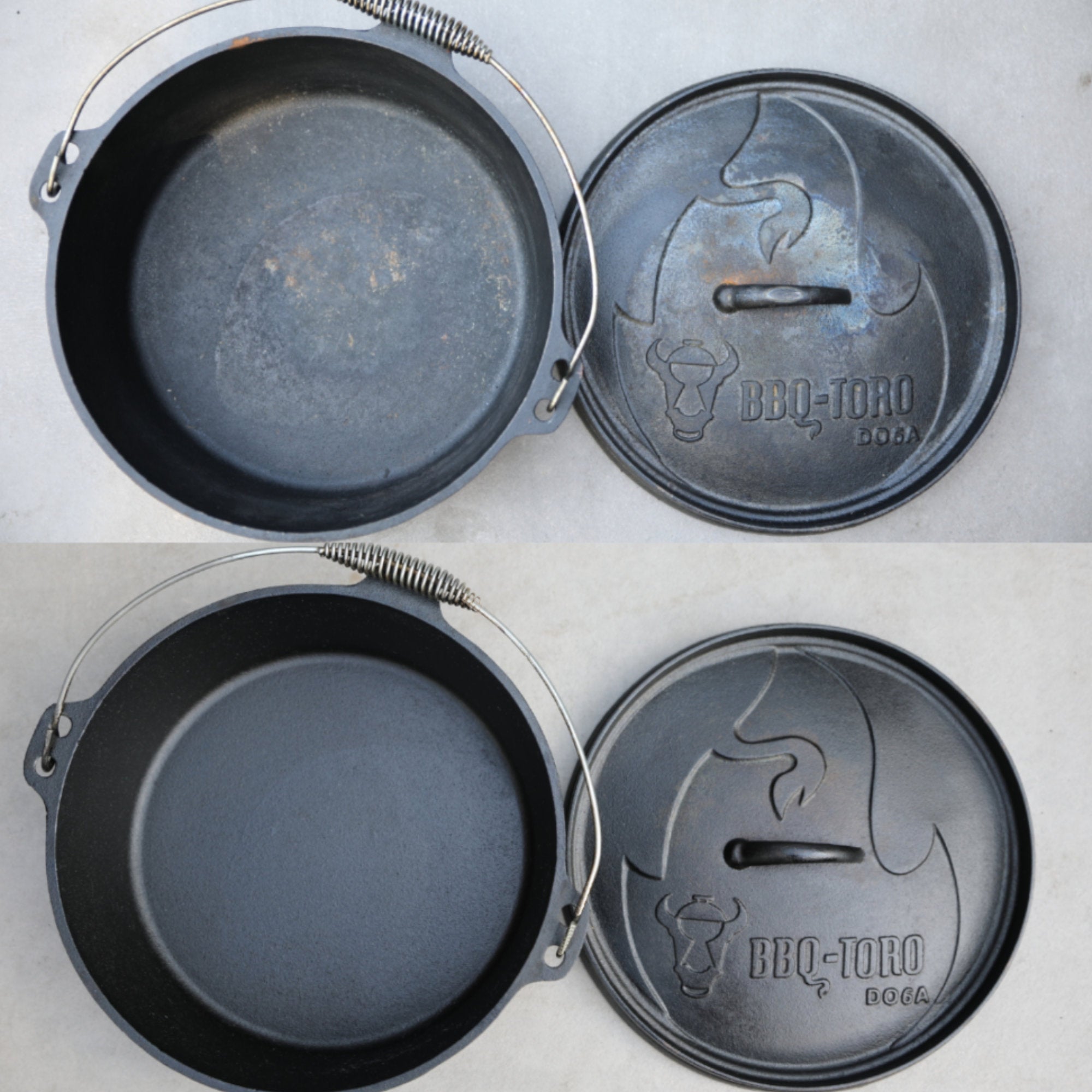 Care set for Dutch ovens, "DOPFWUNDER" &amp; "DOPFHELD"