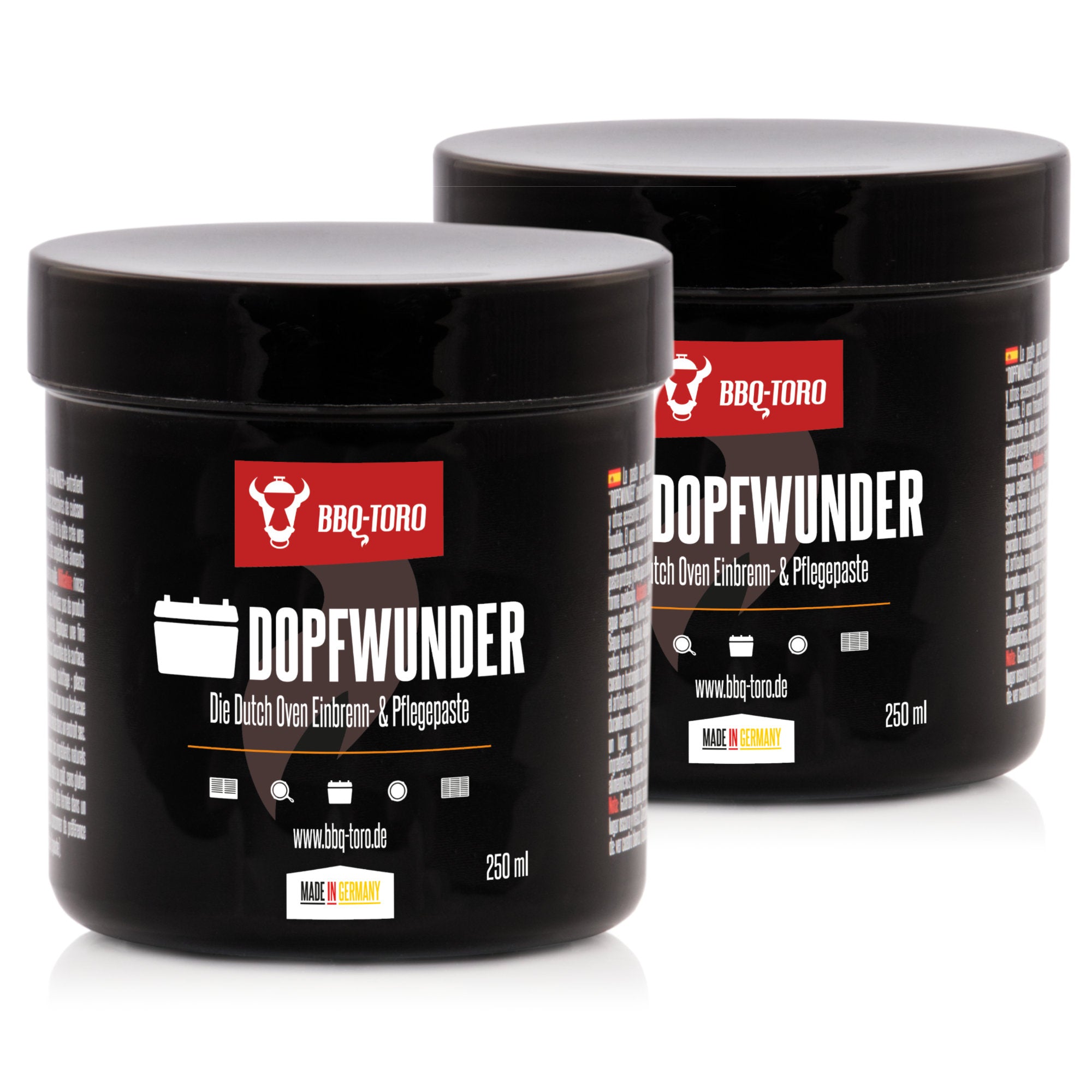 Seasoning and care paste "DOPFWUNDER", for Dutch ovens
