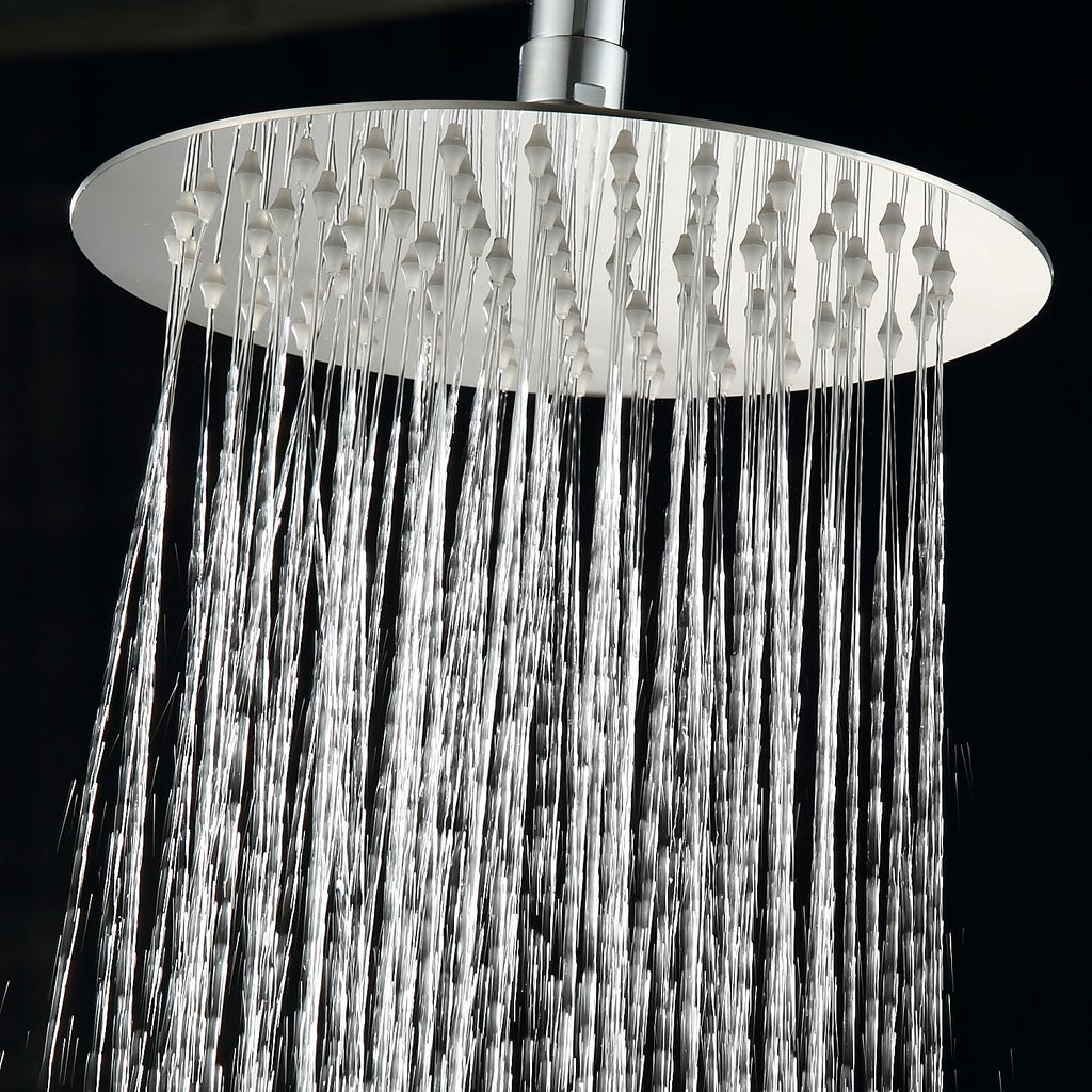 Pommeau de douche effet pluie « Albany », acier inoxydable, Ø 20 cm