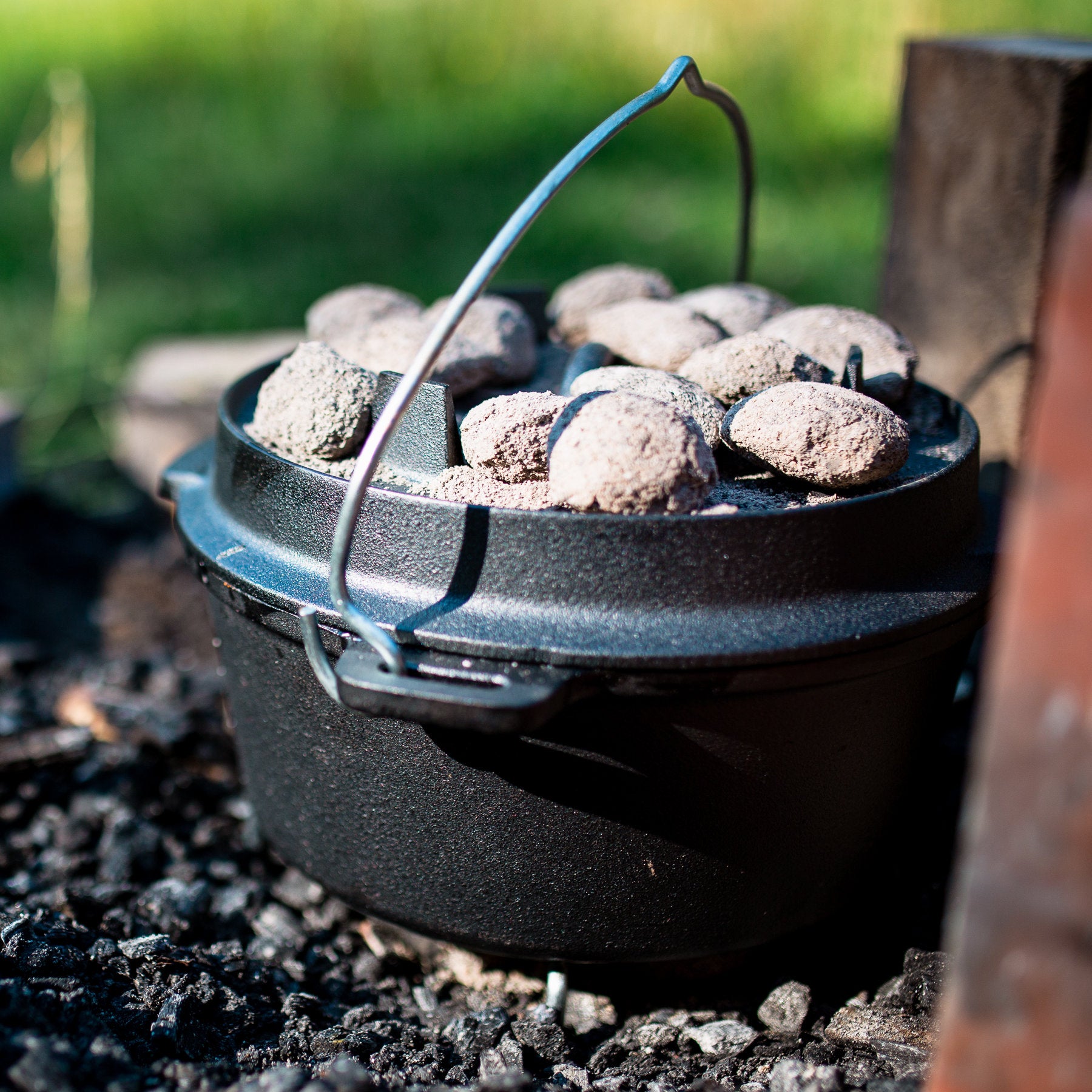 Cocotte en fonte « My Blackpot », 9 litres, avec coffret en bois