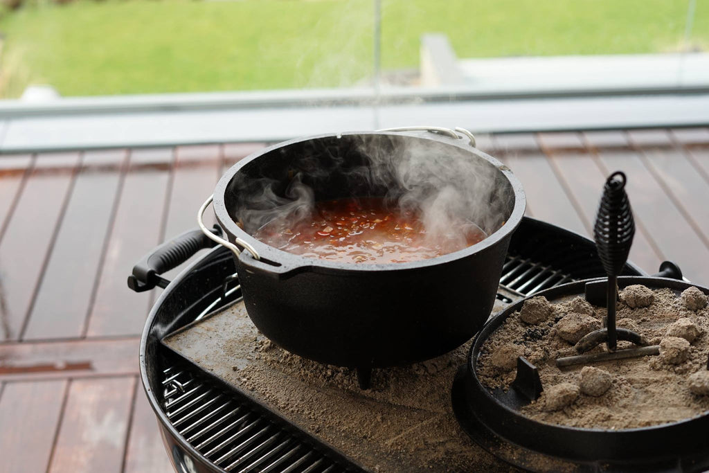 Cocotte en fonte « Mein Dopf », 9 litres, avec coffret en bois