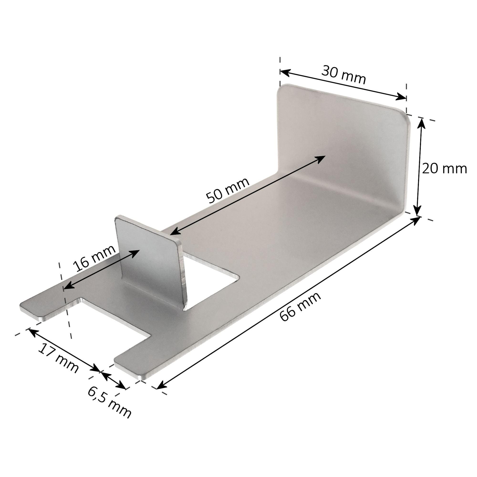 Rallonge de grille de barbecue, en acier inoxydable, lot de 4, compatible avec un cercle à pizza de Ø 57 cm