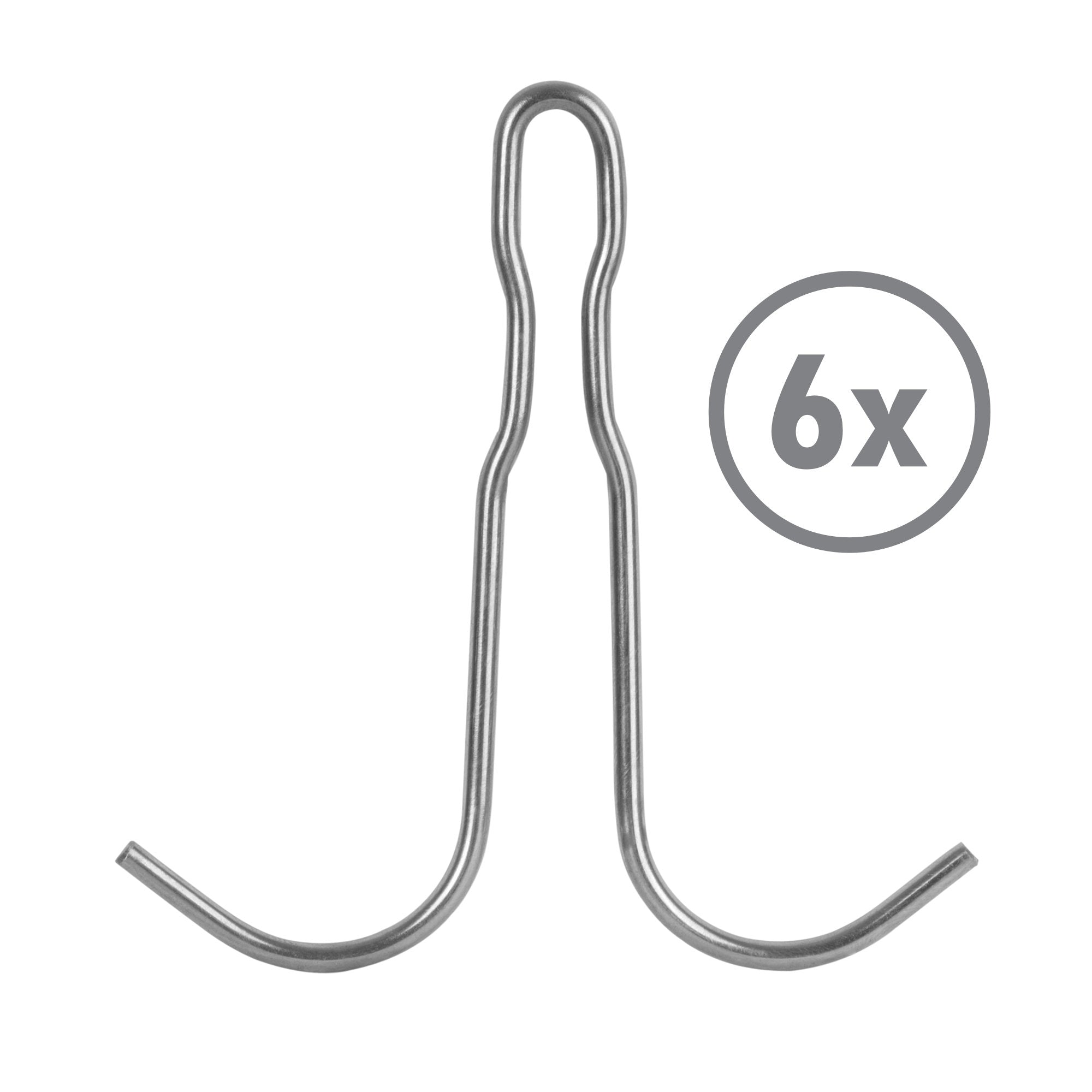 Wall shelf for restaurants, stainless steel, foldable, including hook strip