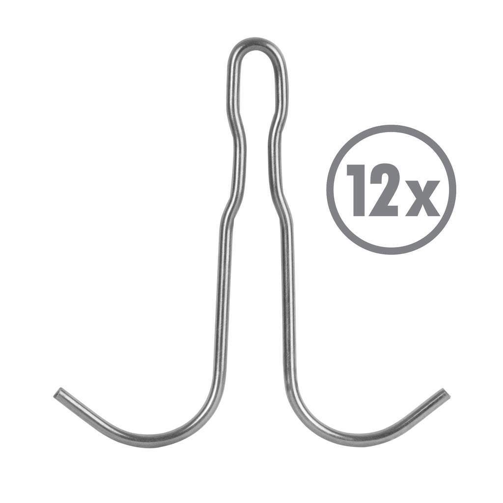 Wall shelf for restaurants, stainless steel, foldable, including hook strip