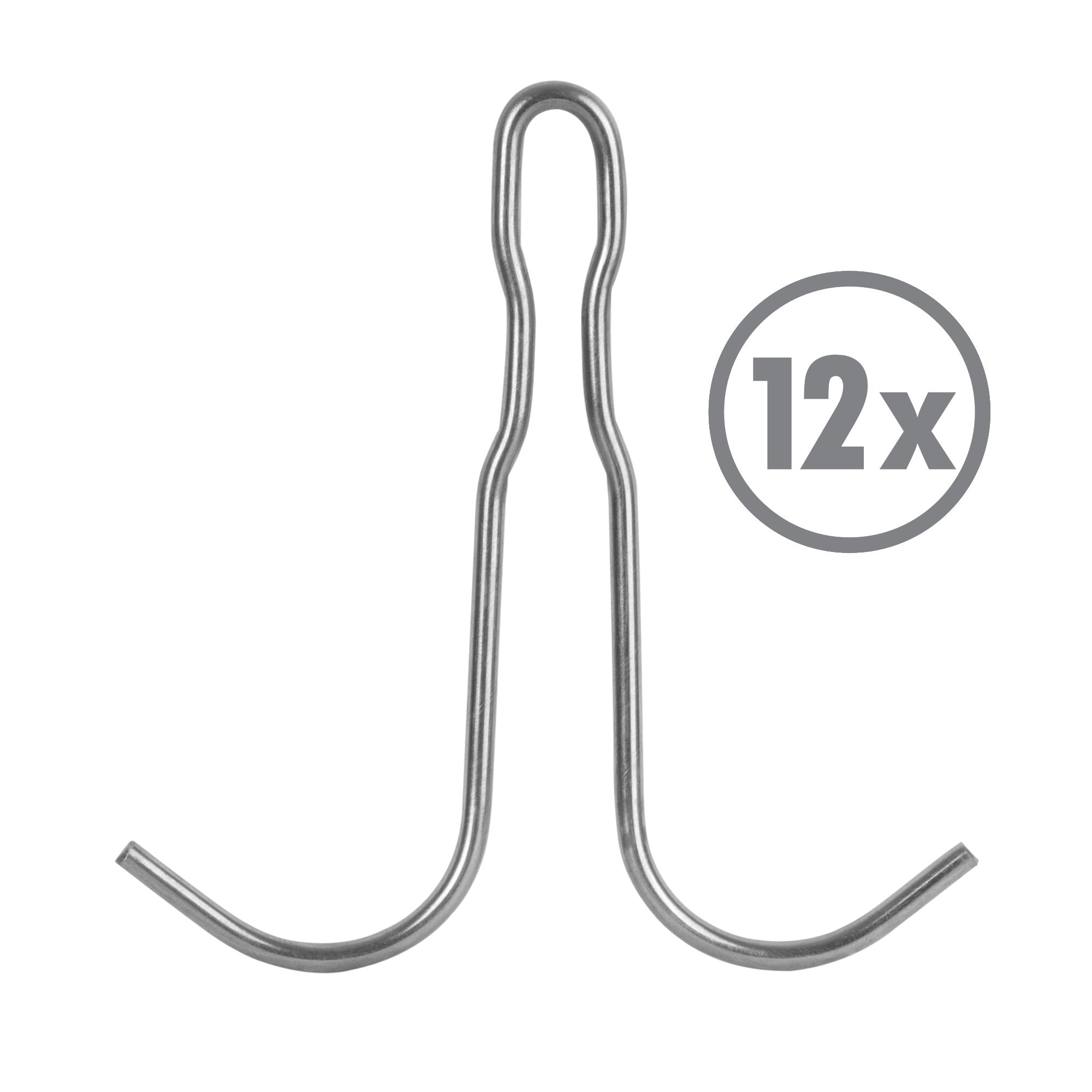 Wall shelf for restaurants, stainless steel, foldable, including hook strip