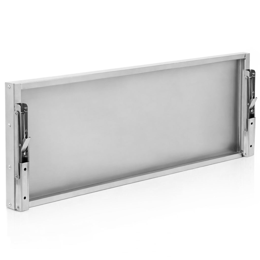 Wandregal Gastro, Edelstahl, klappbar