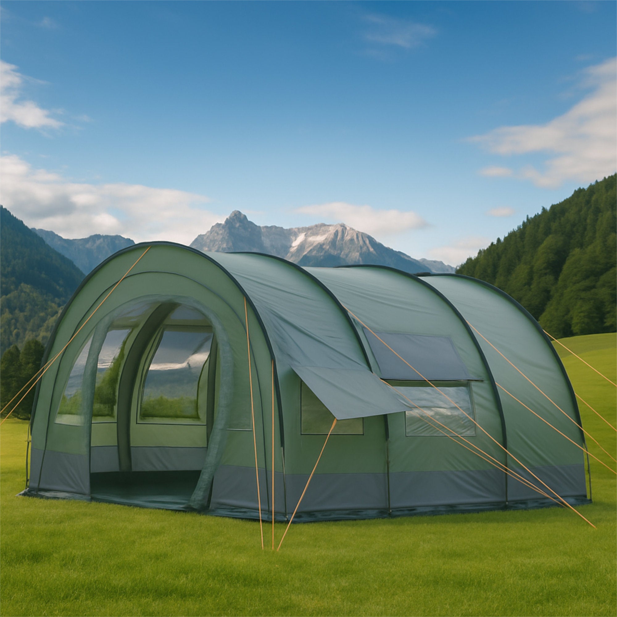 cs trading zelt Tunnelzelt "Relax6", 6 Personen – CS-Trading