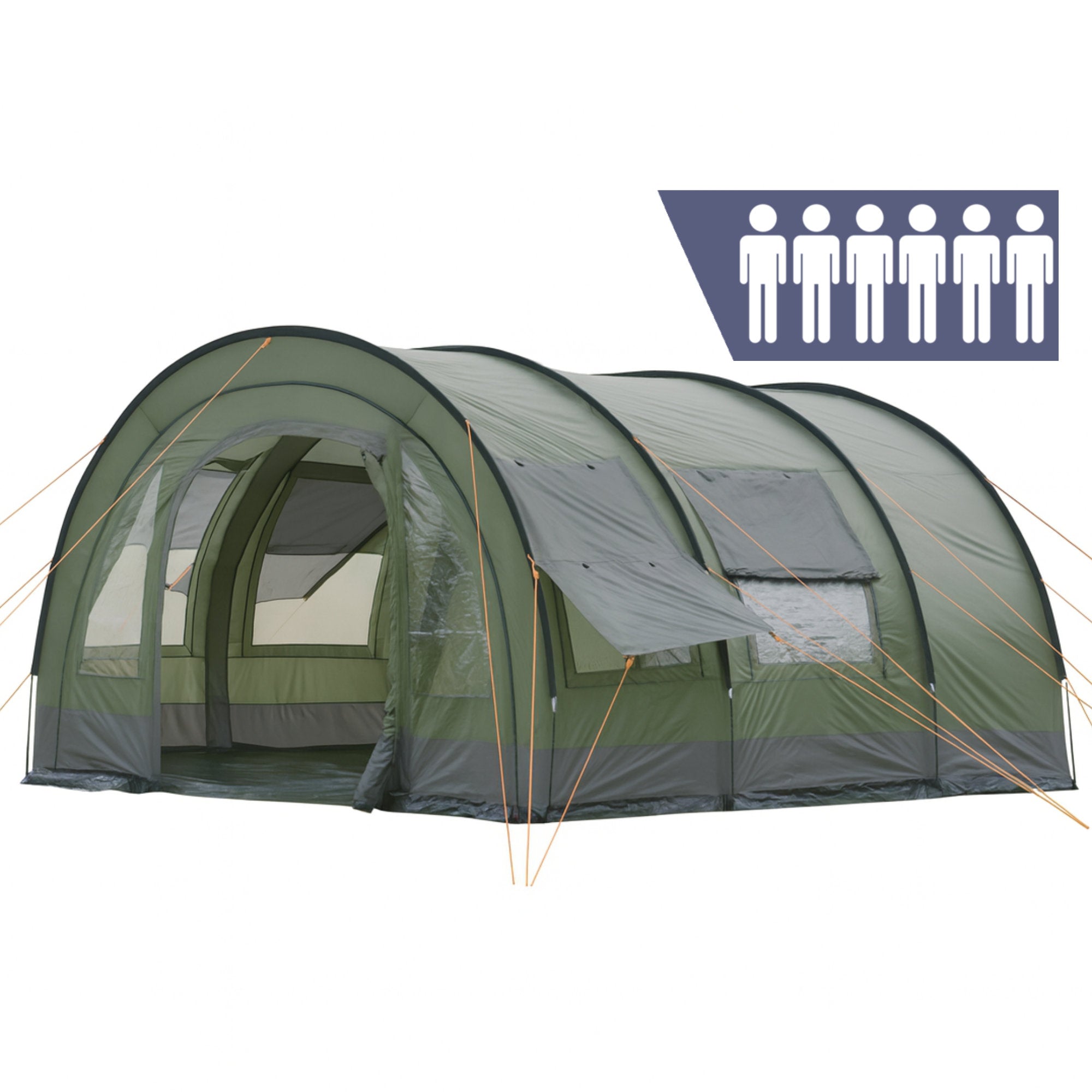 Tunnel tent "Relax6", 6 persons