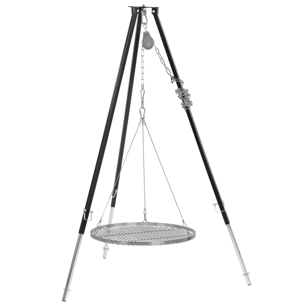 Tripod grill, 110 - 175 cm, black, incl. grill grate