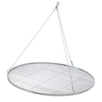 Dreibein Grill, 119 - 184 cm, Edelstahl, inkl. Grillrost