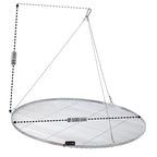 Dreibein Grill, 119 - 184 cm, verzinktes Eisen, inkl. Grillrost