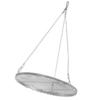 Dreibein Grill, 119 - 184 cm, Edelstahl, inkl. Grillrost