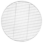 Grill grate, stainless steel, round, including rope suspension