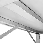 Table en acier inoxydable, pliable