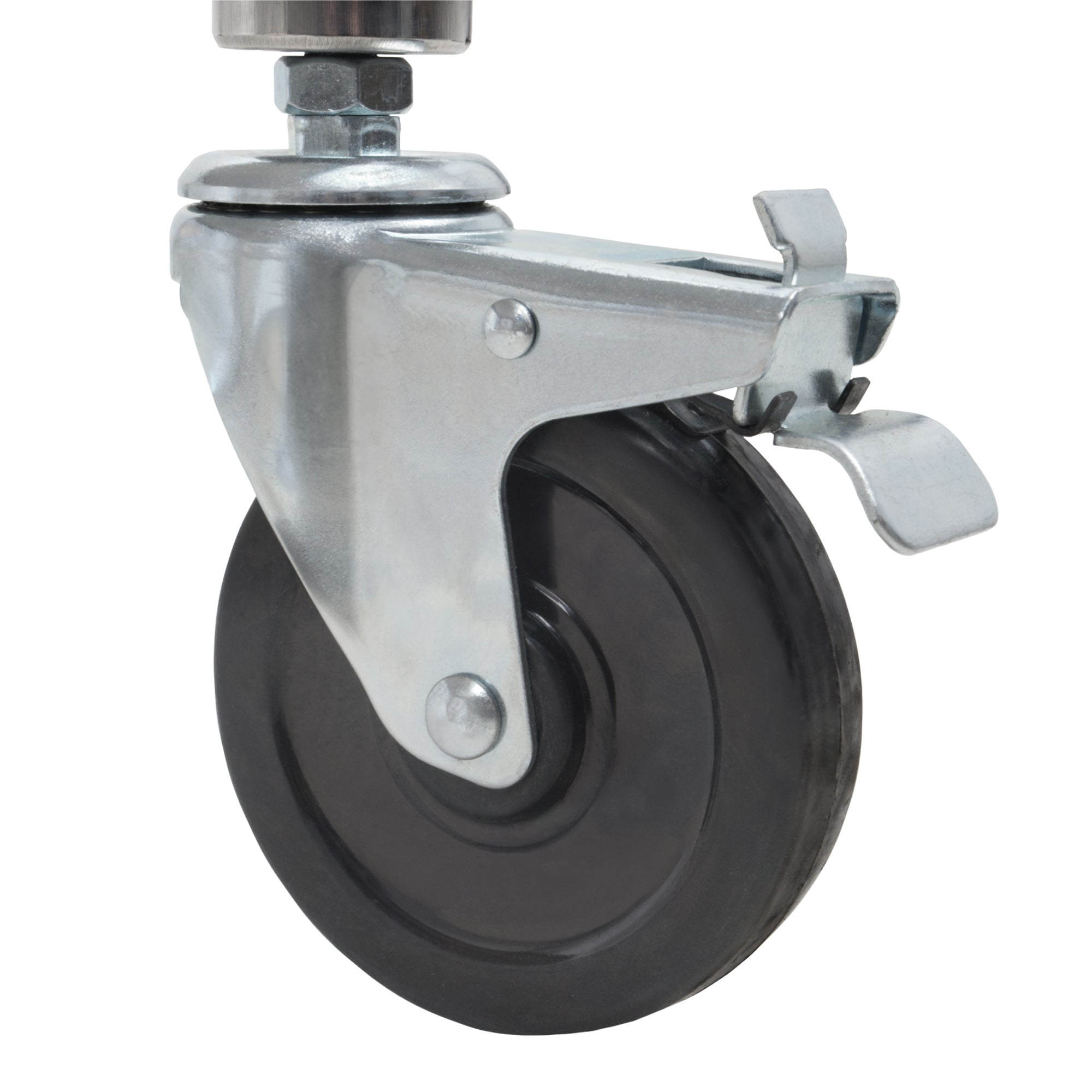 Stainless steel table with wheels