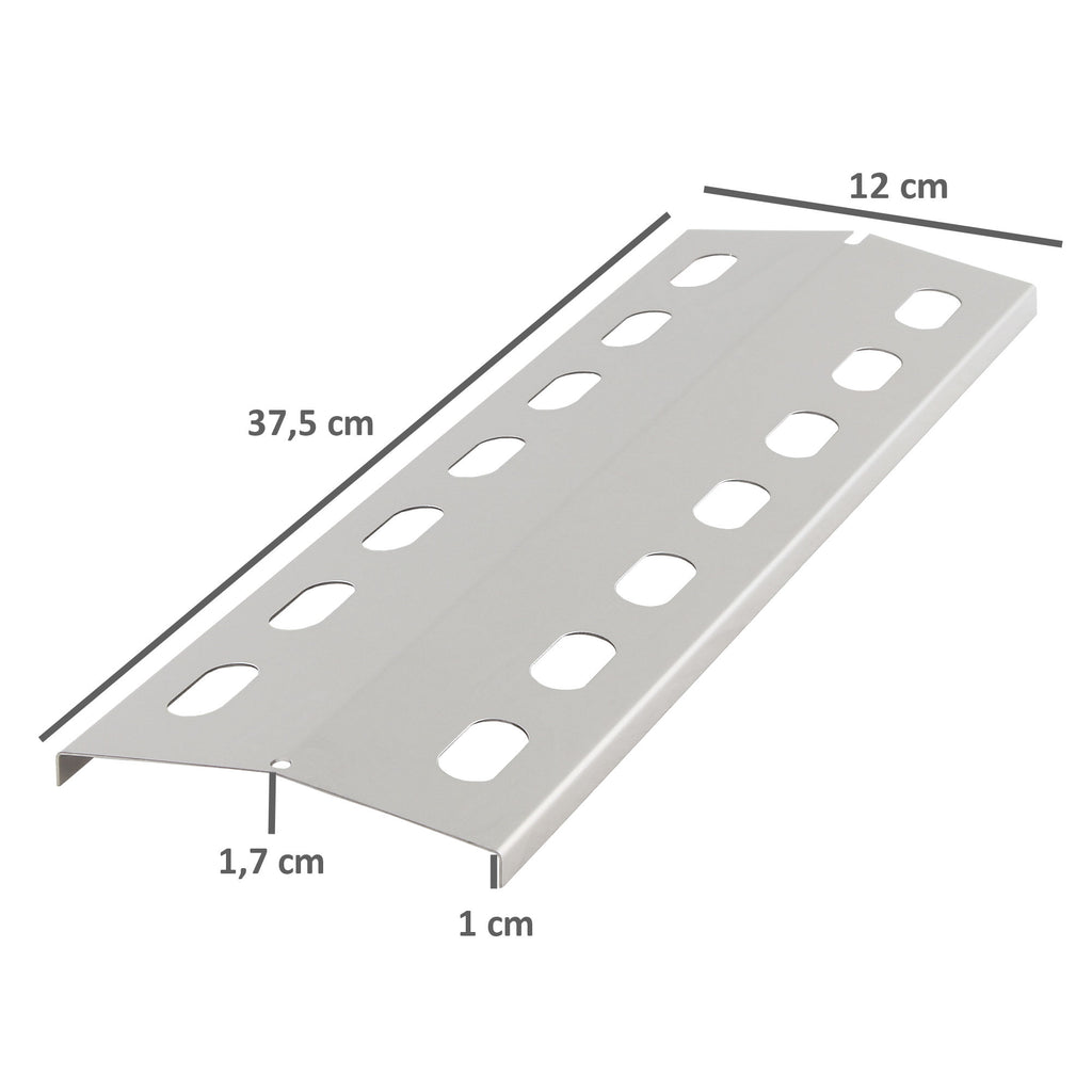 Distributeur de flamme pour barbecue à gaz, en acier inoxydable