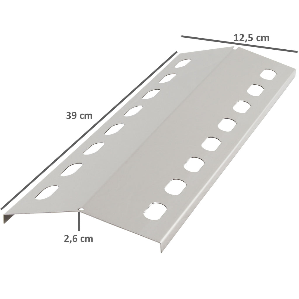Distributeur de flamme pour barbecue à gaz, en acier inoxydable