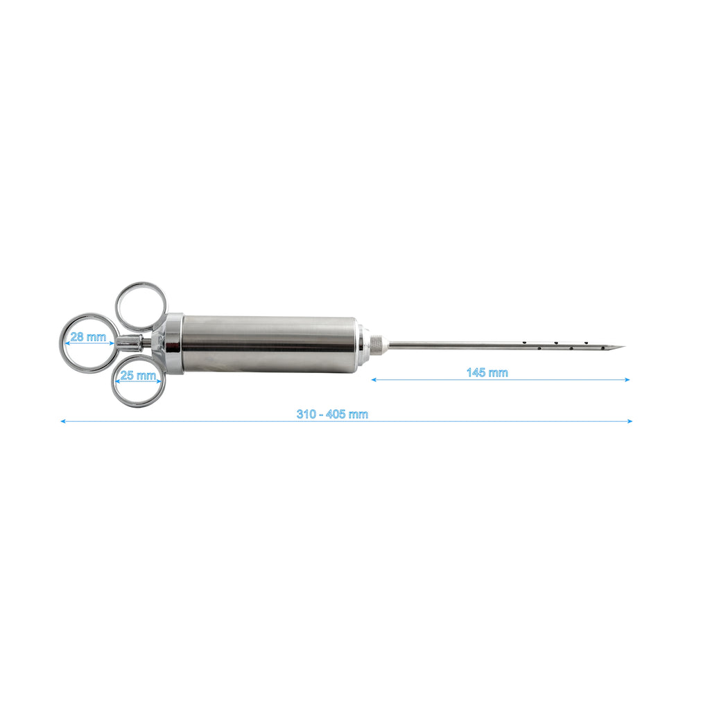 Injecteur de marinade pour viande, acier inoxydable