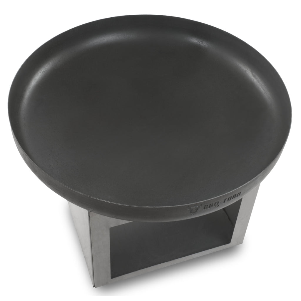 Brasero, Ø 60 cm, avec compartiment de rangement pour le bois