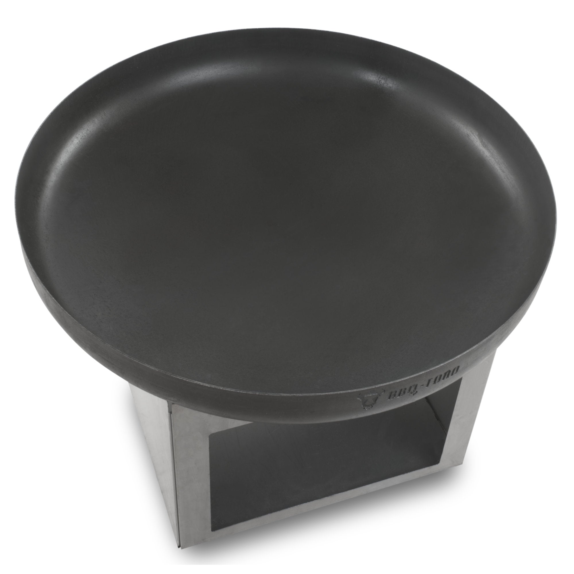 Brasero, Ø 60 cm, avec compartiment de rangement pour le bois